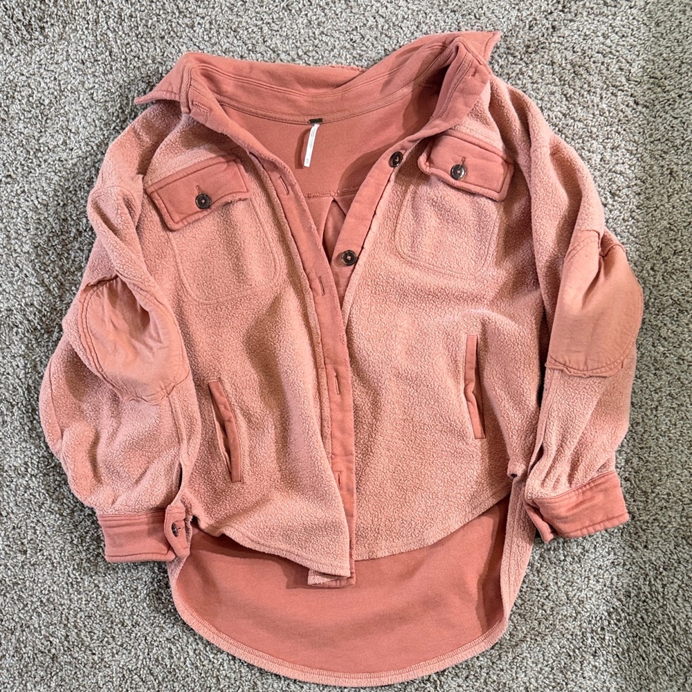 Free People Pink Jacket